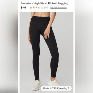 Women's Black High-Waisted Leggings